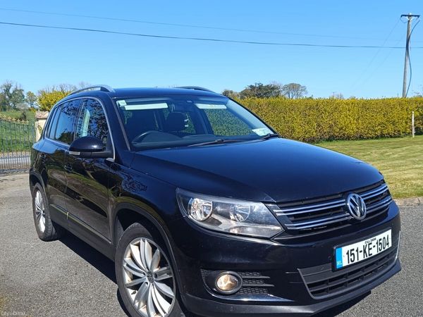 Volkswagen Tiguan SUV, Diesel, 2015, Black