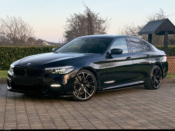 BMW 5-Series Saloon, Diesel, 2020, Black