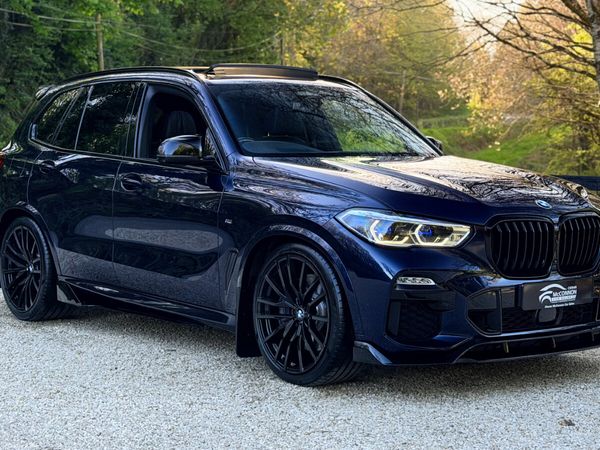 BMW X5 SUV, Petrol Plug-in Hybrid, 2021, Blue