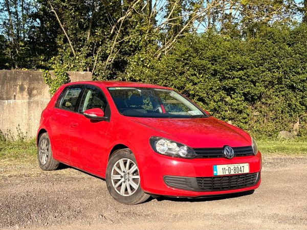 Volkswagen Golf Hatchback, Diesel, 2011, Red