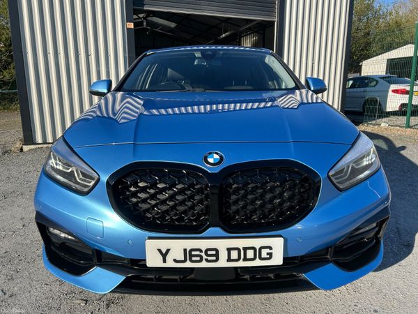 BMW 1-Series Hatchback, Diesel, 2020, Blue