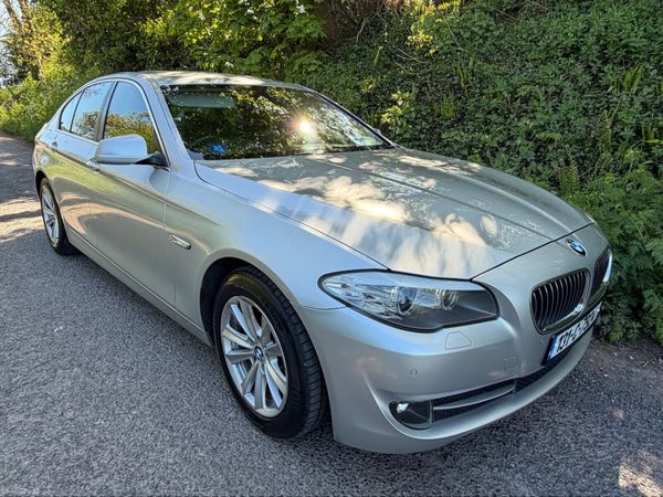 BMW 5-Series Saloon, Diesel, 2013, Silver