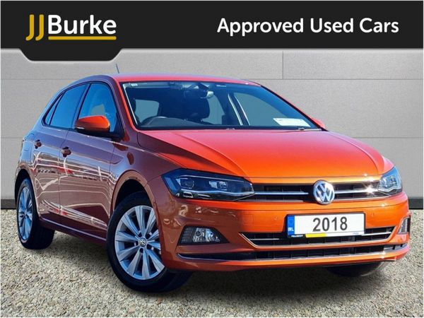 Volkswagen Polo Hatchback, Petrol, 2018, Orange