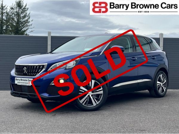 Peugeot 3008 MPV, Diesel, 2018, Blue