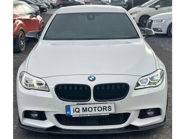 BMW 5-Series Saloon, Diesel, 2017, White