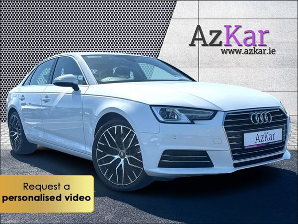 Audi A4 Saloon, Petrol, 2018, White