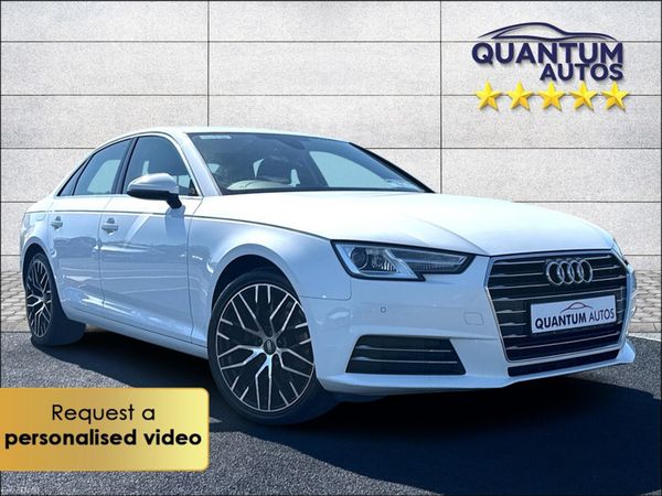 Audi A4 Saloon, Petrol, 2018, White