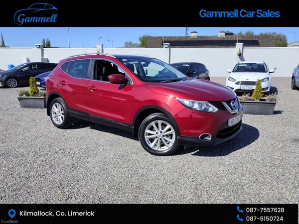 Nissan Qashqai MPV, Diesel, 2016, Red