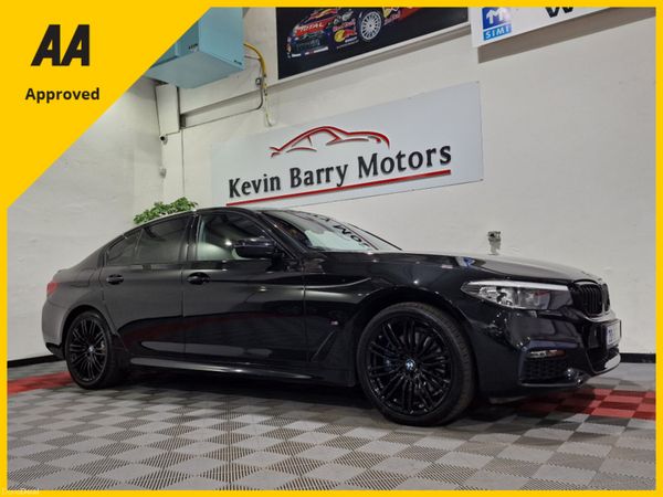 BMW 5-Series Saloon, Petrol Plug-in Hybrid, 2020, Black