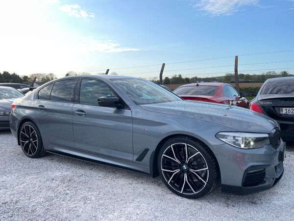 BMW 5-Series Saloon, Diesel, 2019, Blue