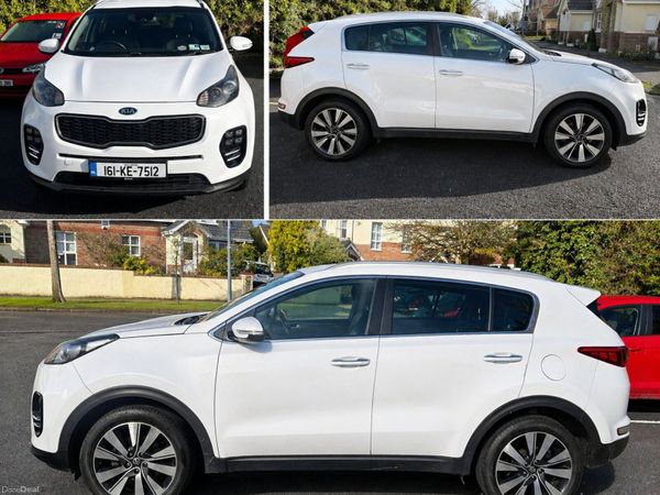 Kia Sportage SUV, Diesel, 2016, White