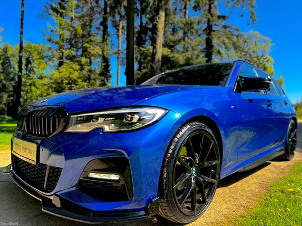 BMW 3-Series Estate, Diesel, 2022, Blue