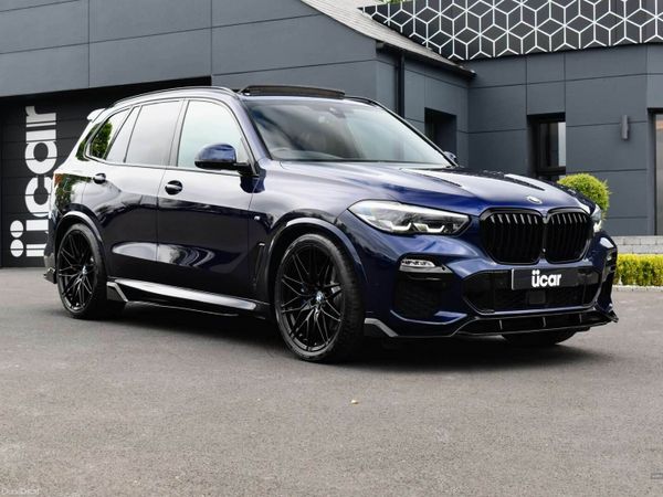 BMW X5 SUV, Diesel Hybrid, 2021, Blue