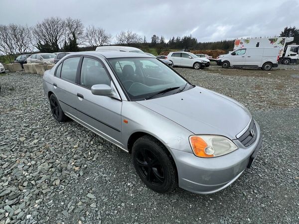 Honda Civic Saloon, Petrol, 2003, Silver