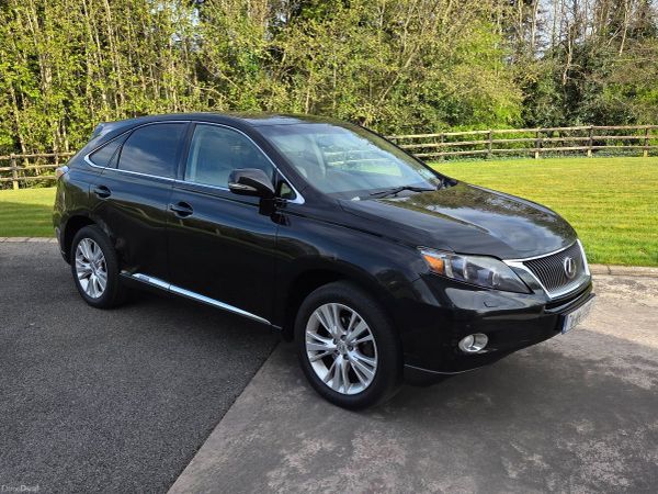 Lexus RX SUV, Petrol Hybrid, 2011, Black