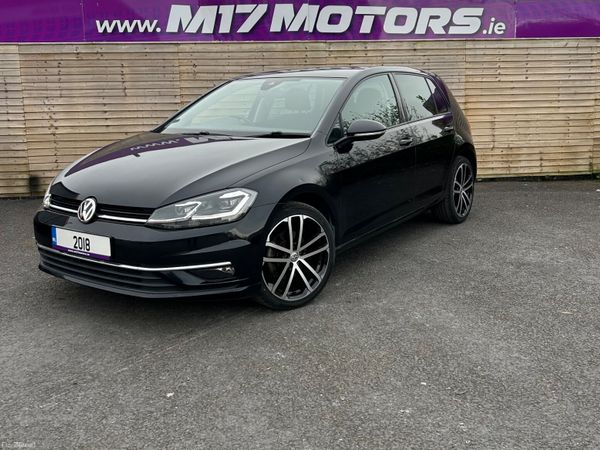 Volkswagen Golf Hatchback, Petrol, 2018, Black