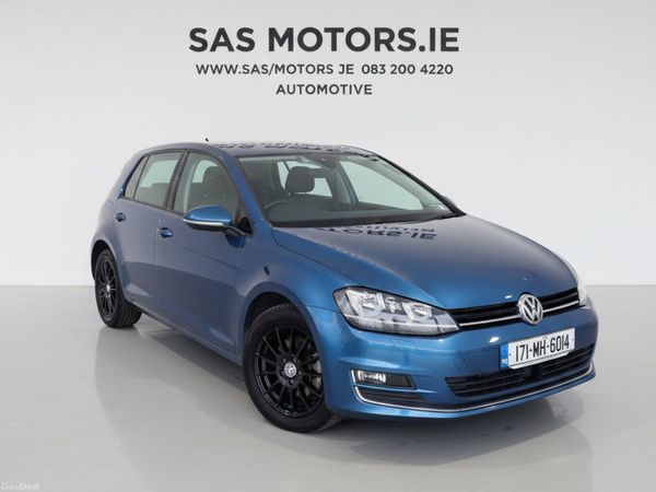 Volkswagen Golf Hatchback, Petrol, 2017, Blue