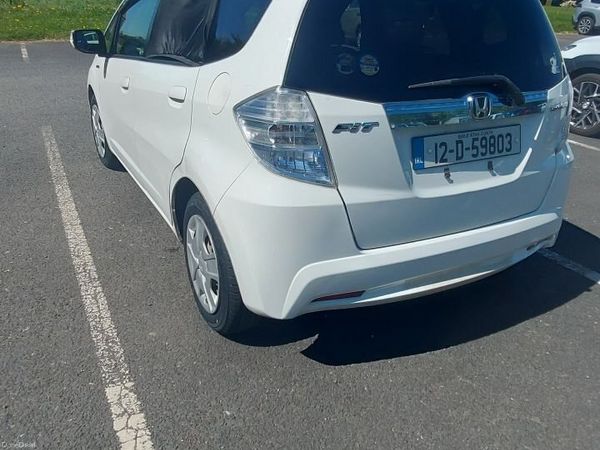 Honda Fit Hatchback, Petrol Hybrid, 2012, White