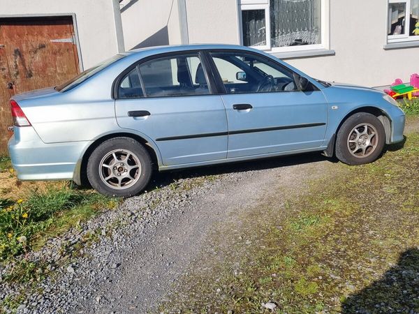Honda Civic Saloon, Petrol, 2006, Silver
