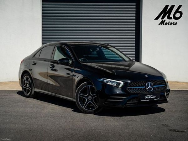 Mercedes-Benz A-Class Saloon, Petrol Hybrid, 2023, Black