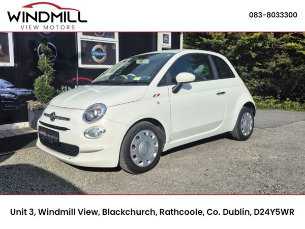 Fiat 500 Hatchback, Petrol, 2016, White