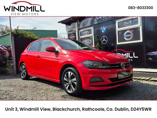 Volkswagen Polo Hatchback, Petrol, 2018, Red