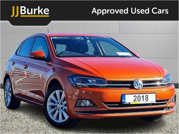 Volkswagen Polo Hatchback, Petrol, 2018, Orange