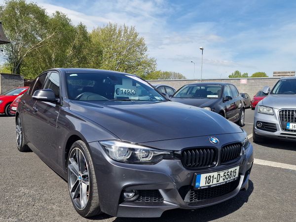 BMW 3-Series Saloon, Petrol Plug-in Hybrid, 2018, Grey