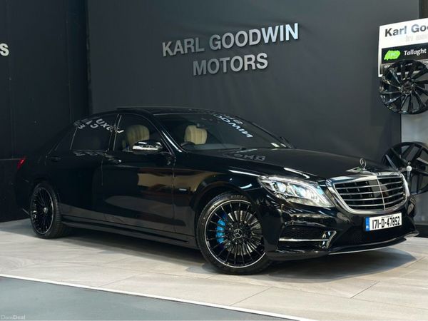 Mercedes-Benz S-Class Saloon, Petrol Plug-in Hybrid, 2017, Black