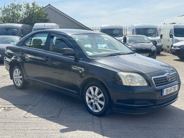 Toyota Avensis Saloon, Petrol, 2005, Black