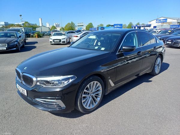 BMW 5-Series Saloon, Petrol Plug-in Hybrid, 2018, Black