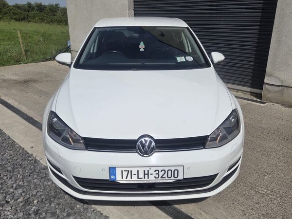 Volkswagen Golf Hatchback, Diesel, 2017, White