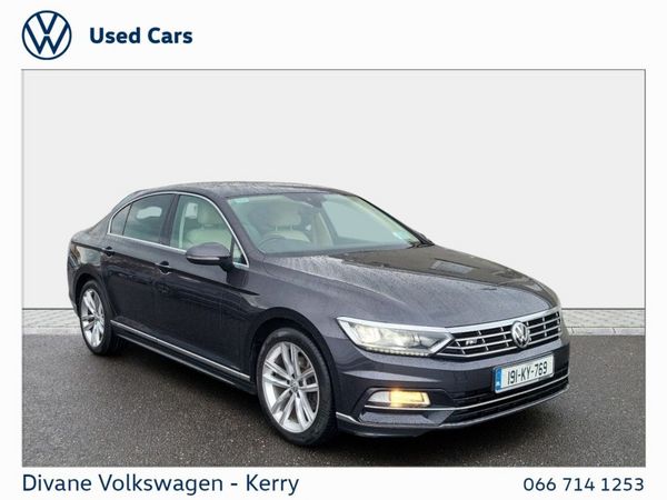 Volkswagen Passat Saloon, Diesel, 2019, Grey