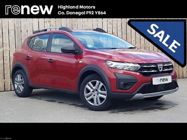 Dacia Sandero Stepway Hatchback, Petrol, 2023, Red