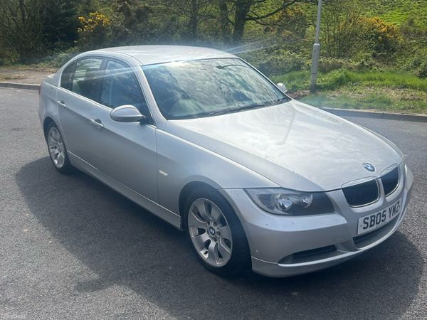 BMW 3-Series Saloon, Petrol, 2005, Silver