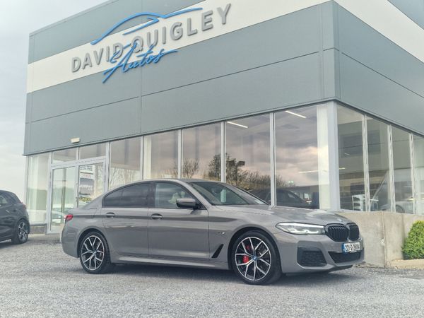 BMW 5-Series Saloon, Petrol Plug-in Hybrid, 2022, Grey