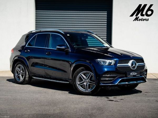 Mercedes-Benz GLE SUV, Diesel Plug-in Hybrid, 2022, Blue