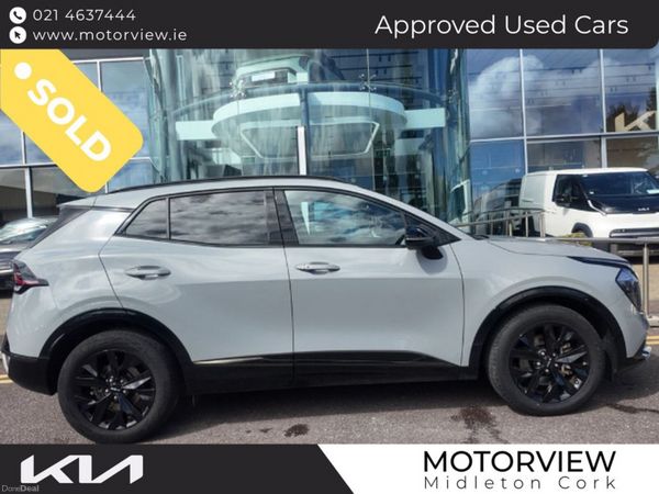 Kia Sportage SUV, Petrol Hybrid, 2024, Grey