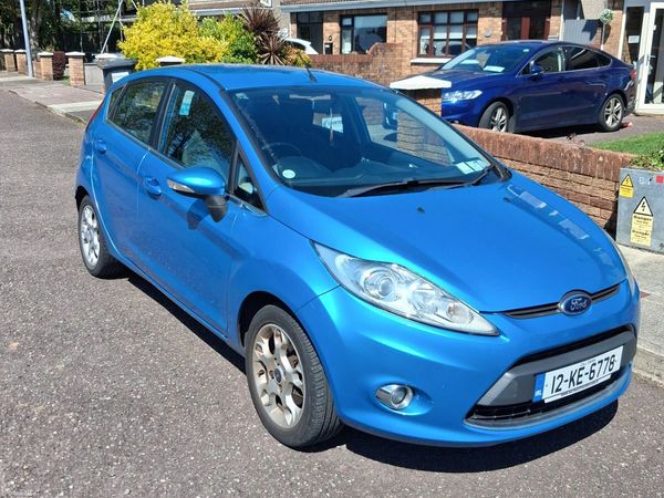 Ford Fiesta Hatchback, Petrol, 2012, Blue
