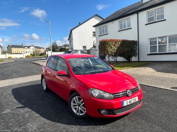 Volkswagen Golf Hatchback, Diesel, 2012, Red