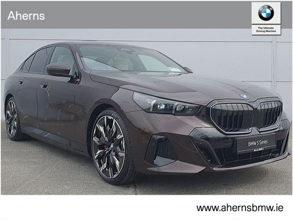 BMW 5-Series Saloon, Petrol Plug-in Hybrid, 2026, Brown