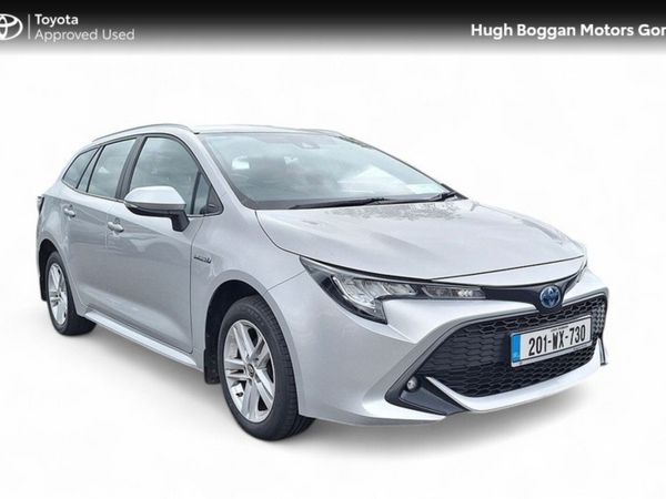 Toyota Corolla Estate, Petrol Hybrid, 2020, Silver
