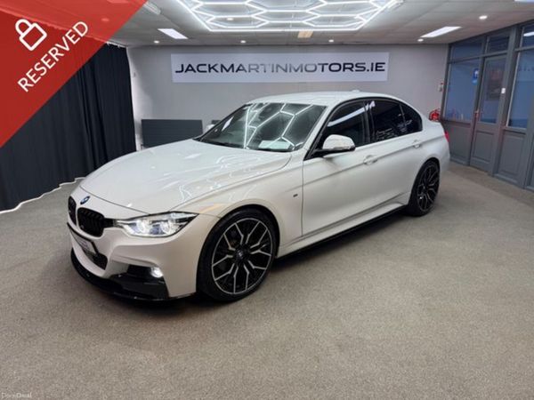 BMW 3-Series Saloon, Petrol, 2017, White