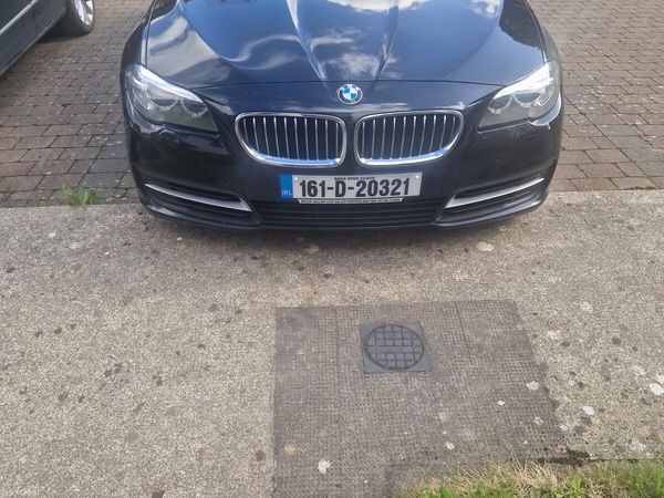 BMW 5-Series Saloon, Diesel, 2016, Black