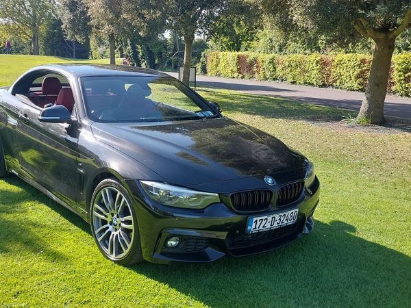 BMW 4-Series Convertible, Diesel, 2017, Black