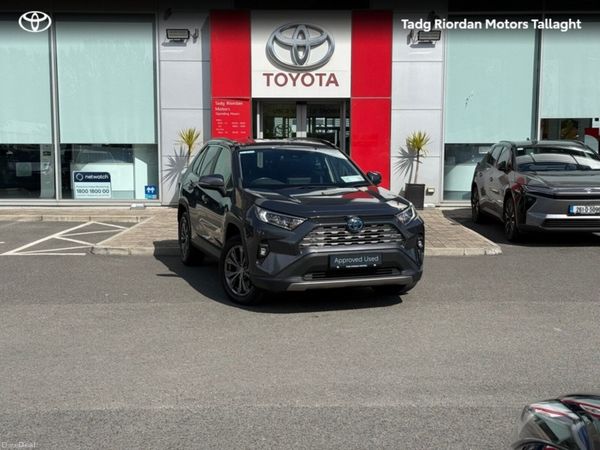 Toyota RAV4 SUV, Petrol Hybrid, 2022, Grey