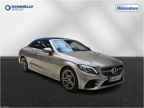 Mercedes-Benz C-Class Convertible, Petrol, 2018, Silver