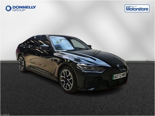 BMW i4 Hatchback, Electric, 2022, Black