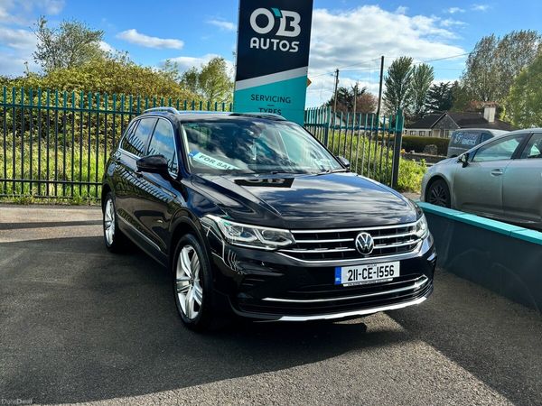 Volkswagen Tiguan SUV, Diesel, 2021, Black