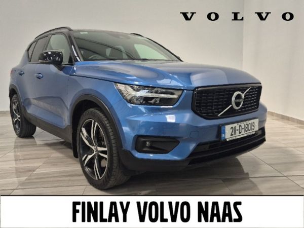Volvo XC40 SUV, Petrol Plug-in Hybrid, 2021, Blue
